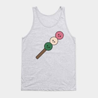 Happy Hanami Dango - Kawaii Dango Tank Top